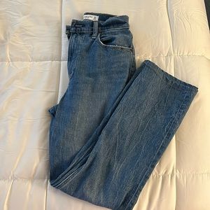 Abercrombie curve love 90s straight ultra high rise jeans